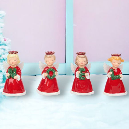 Angel Choir Candle Holders | December Diamond