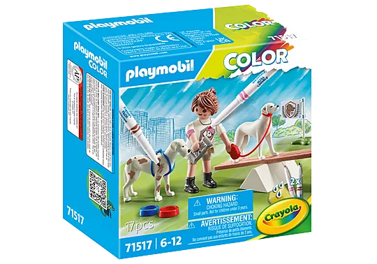 Playmobil - Crayola | Dog Training Play Set