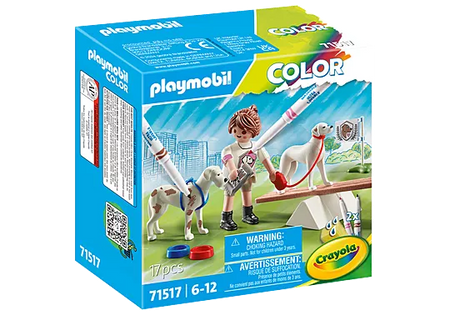 Playmobil - Crayola | Dog Training Play Set