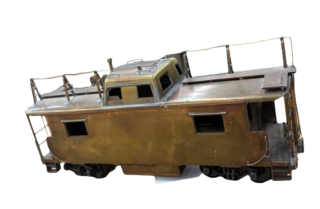 O Scale 2 Rail Brass Caboose