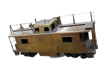 O Scale 2 Rail Brass Caboose