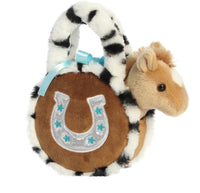 Fancy Pals™ - 7" Appaloosa Horseshoe Purse