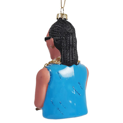 Snoop Dog Glass Ornament | Cody Foster