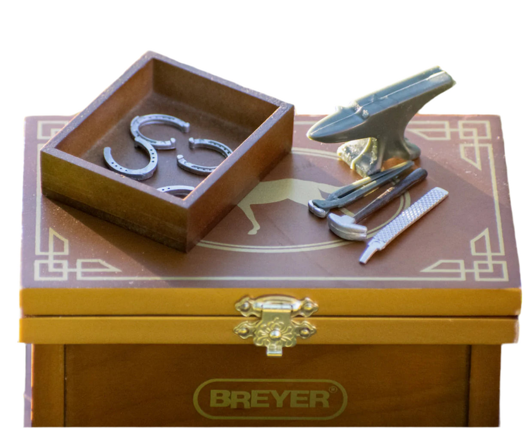 Breyer Farrier with Blacksmith Tools 8" Figure