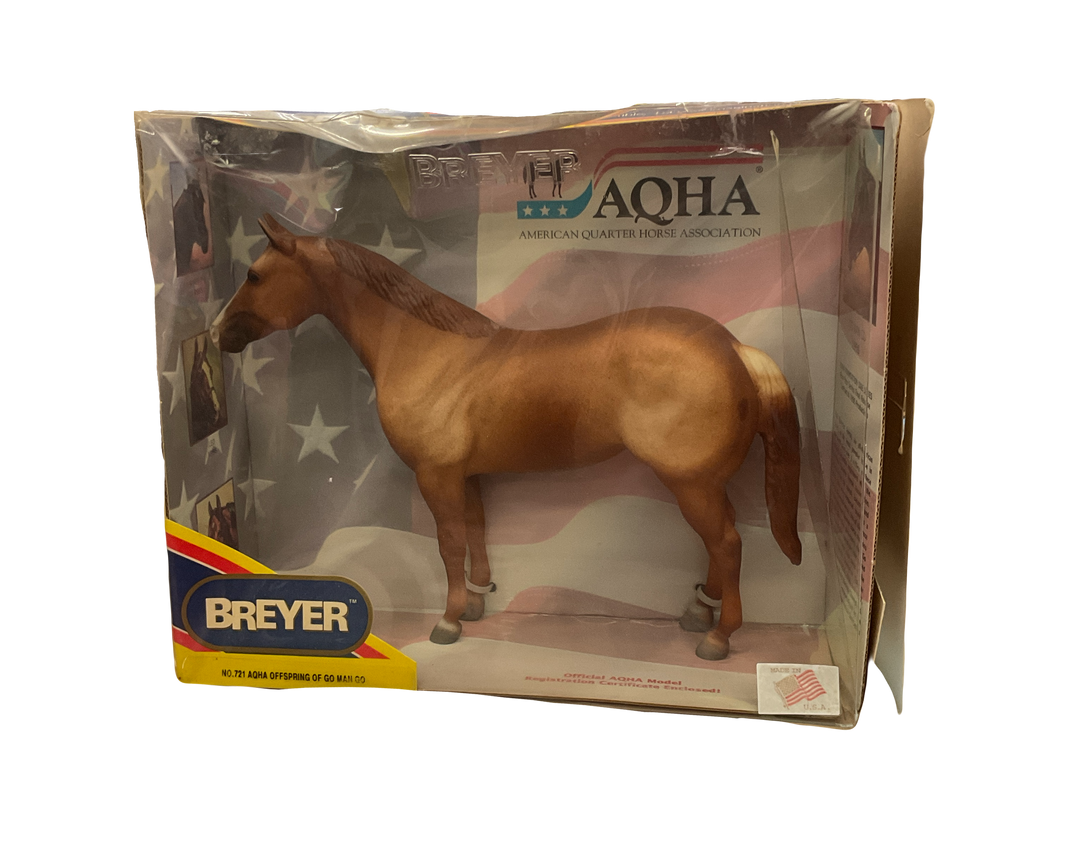 Preowned Breyer Model Horse | AQHA Offspring of Go Man Go