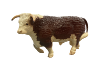 Pre-Owned Horned Hereford Bull | Breyer Model Horse Animals