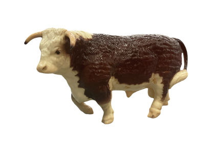 Pre-Owned Horned Hereford Bull | Breyer Model Horse Animals