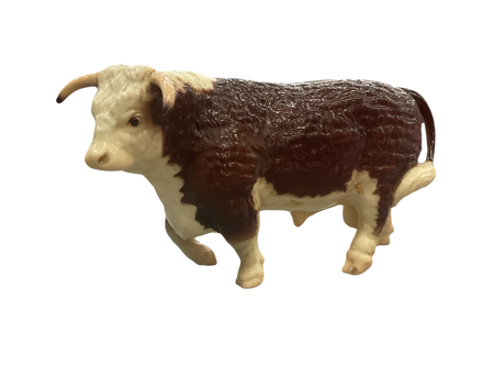 Pre-Owned Horned Hereford Bull | Breyer Model Horse Animals