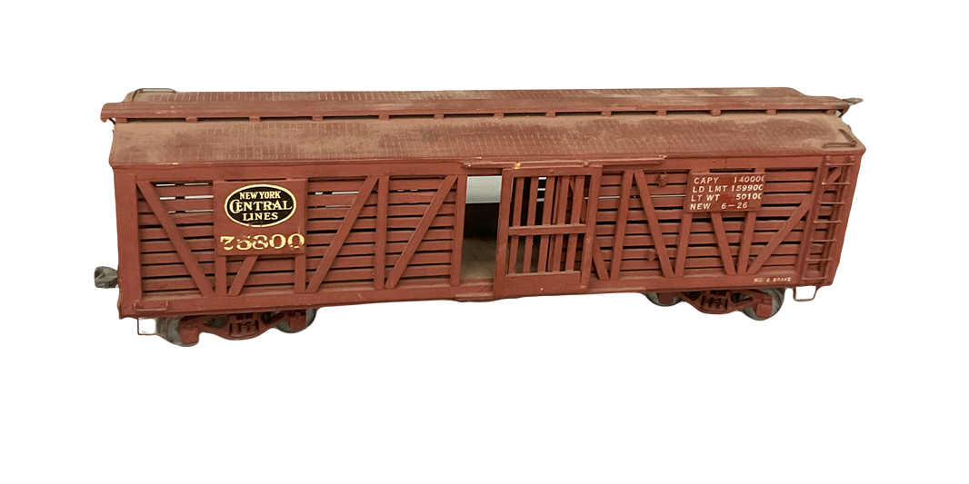 O Scale | 2 Rail NY Central Lines Stock Car