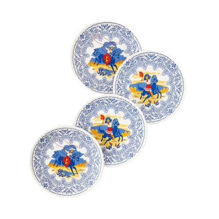 Cowboy & Cowgirl Melamine Plate Set | 7.5"