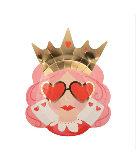 Queen of Hearts Plates