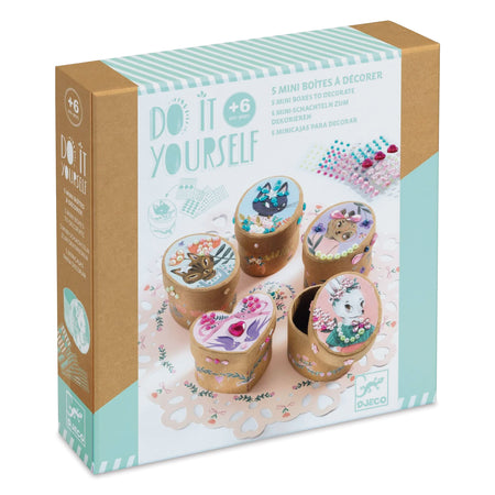 DIY Mini Boxes | Djeco Craft Kit