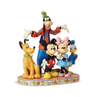 Fab Five - The Gang's All Here - Jim Shore Disney Figurine