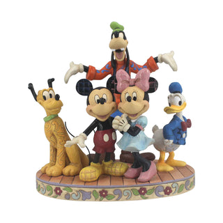 Fab Five - The Gang's All Here - Jim Shore Disney Figurine
