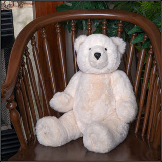 22" Vanilla Cream Jointed Bear | Ditz Designs | 40613