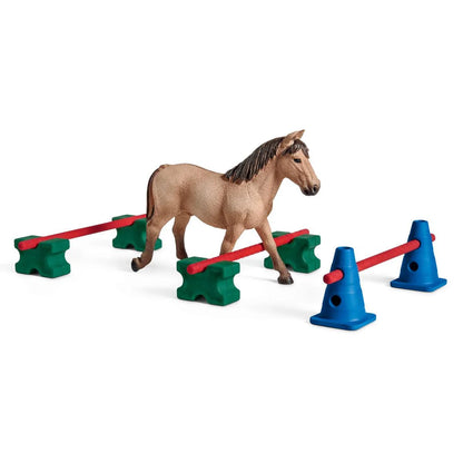 Pony with Poles (Slalom) | Schleich