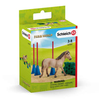 Pony with Poles (Slalom) | Schleich