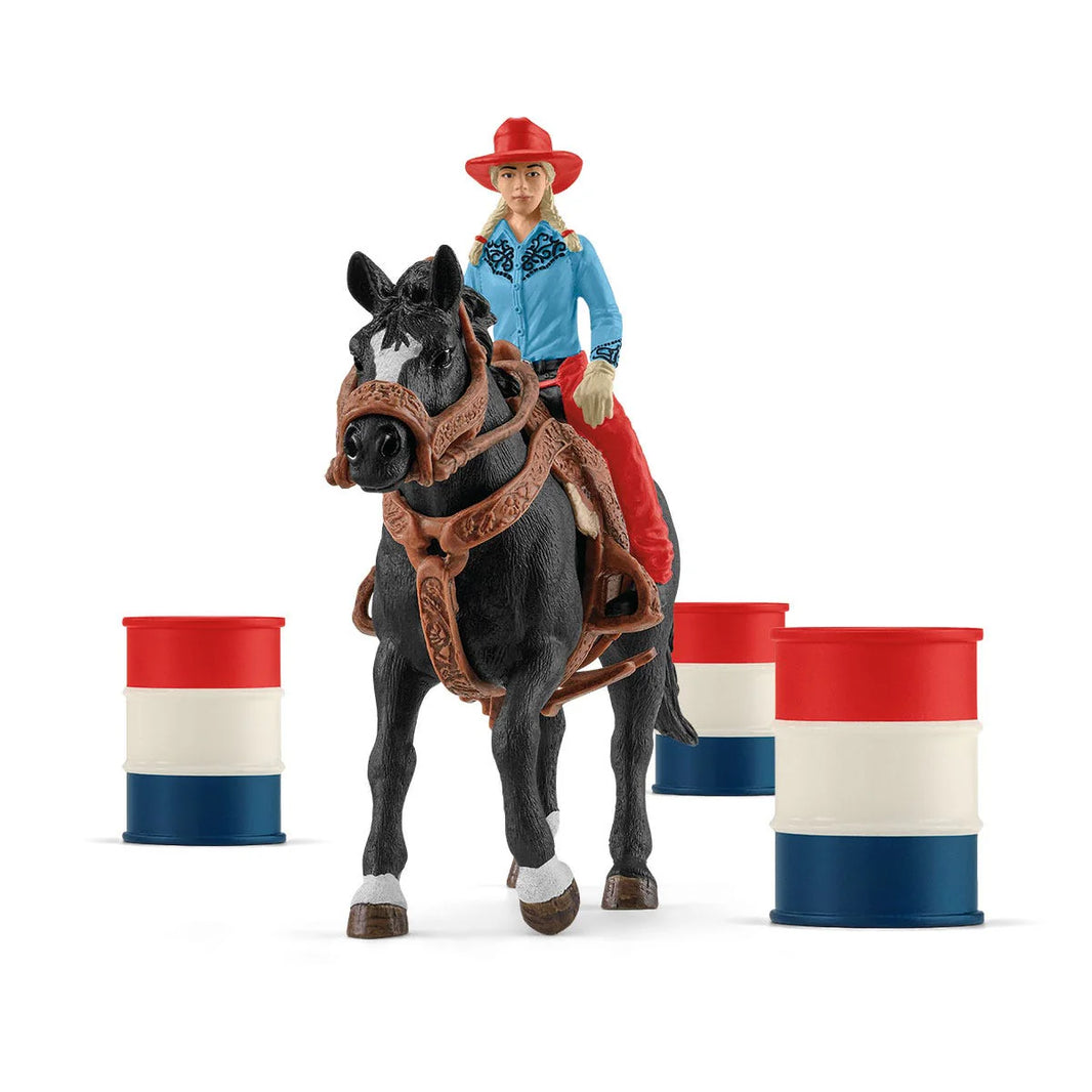 Cowgirl Barrel Racing Fun | Schleich