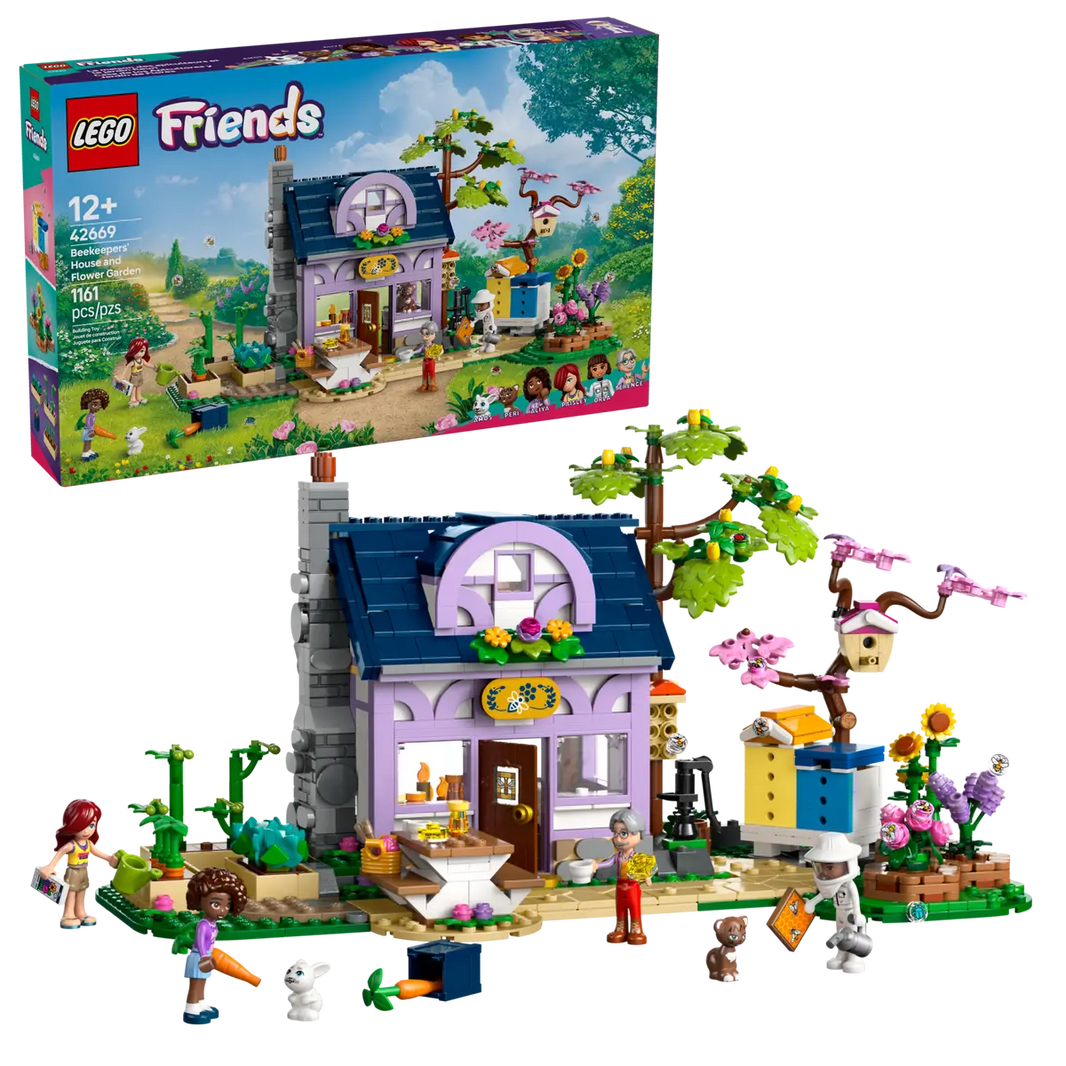 LEGO Friends Beekeepers' House and Flower Garden 42669