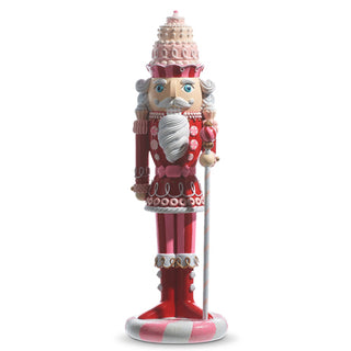 18.75" Red Cake Nutcracker