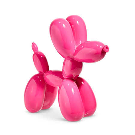 Pink Balloon Dog Figurine