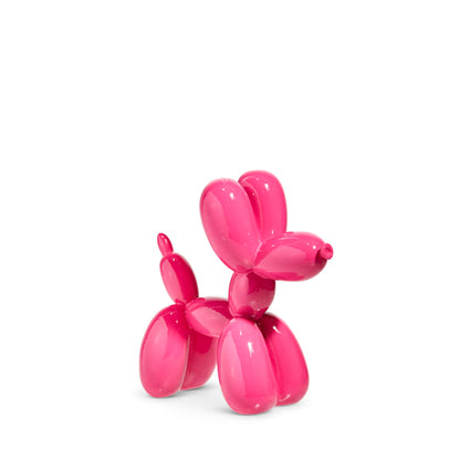 Pink Balloon Dog Figurine