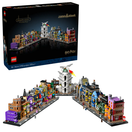 LEGO Harry Potter Diagon Alley Wizarding Shops 76444