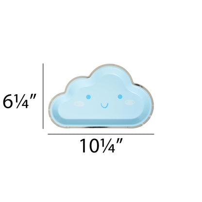 Little Clouds Appetizer Plates 8ct | Paper