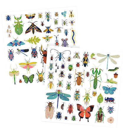 160 Metallic Insect Stickers | Djeco