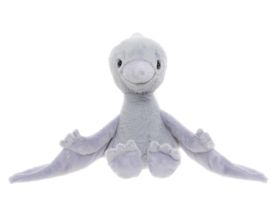 Wings| Charlie Bear Pterodactyl | Cloudy Grey