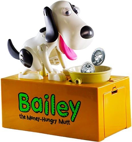 Bailey the Money Hungry Mutt Bank