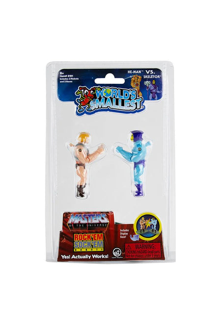 Worlds Smallest Rock’Em Sock’Em Robots | He-Man vs Skeletor