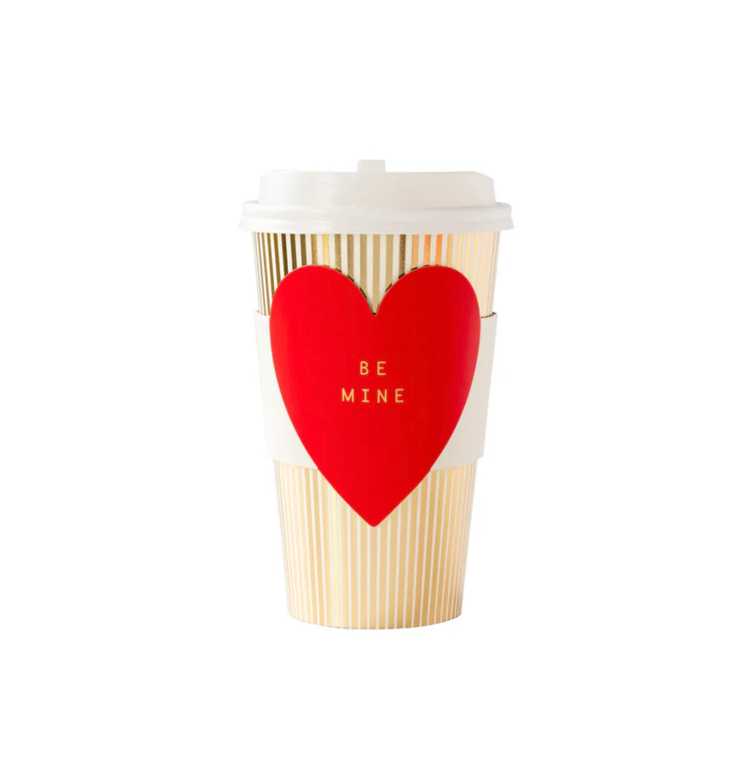Red Be Mine To-Go Cups