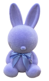 Large Flocked Sitting Bunny 20" Figure