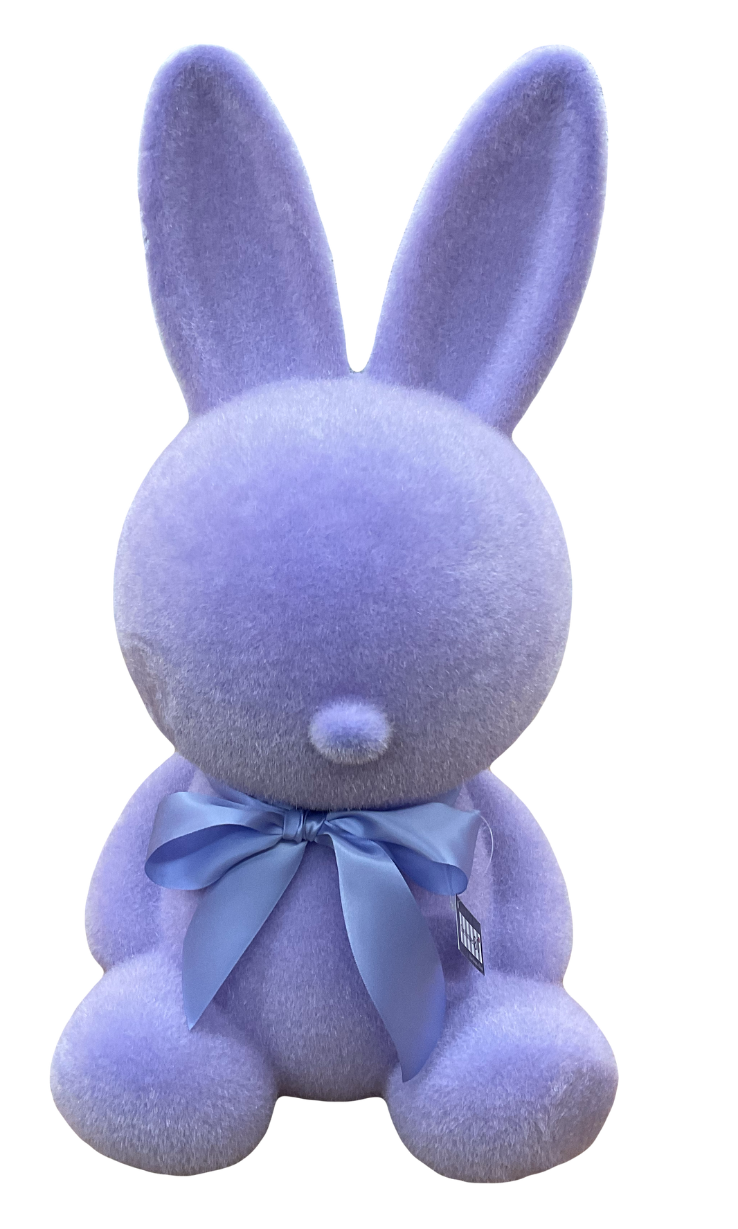 Large Flocked Sitting Bunny 20" Figure