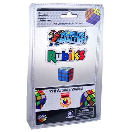 World's Smallest Rubiks Cube