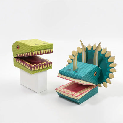Create-Your-Own Dinosaur Puppets