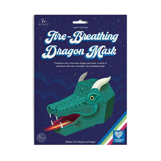 Create-Your-Own Fire-Breathing Dragon Head Mask