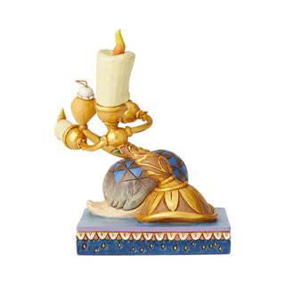 Lumiere & Feather Duster - Jim Shore - Romance By Candlelight Disney Figurine