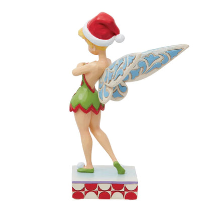 Jim Shore Disney Traditions Cheeky Christmas Pixie