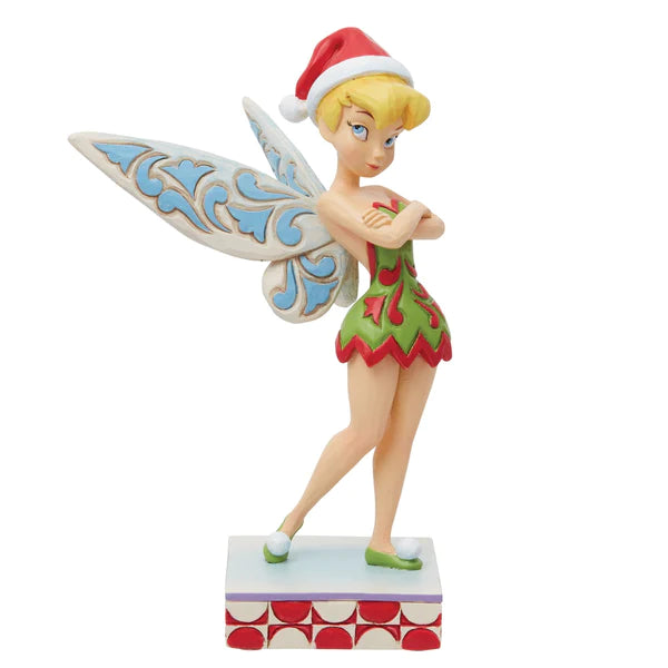 Jim Shore Disney Traditions Cheeky Christmas Pixie