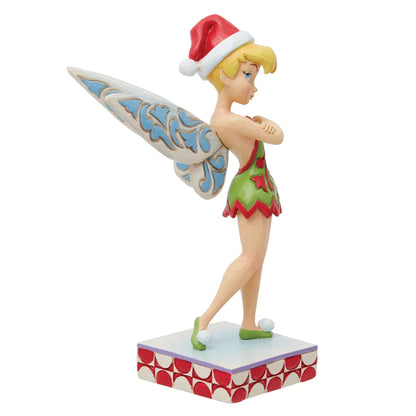 Jim Shore Disney Traditions Cheeky Christmas Pixie