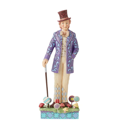 Jim Shore Willy Wonka with Cane Figurine