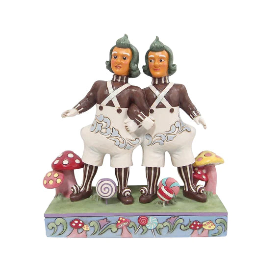 Jim Shore Oompa Loompas Side by Side Figurine