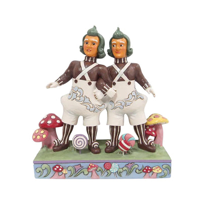 Jim Shore Oompa Loompas Side by Side Figurine