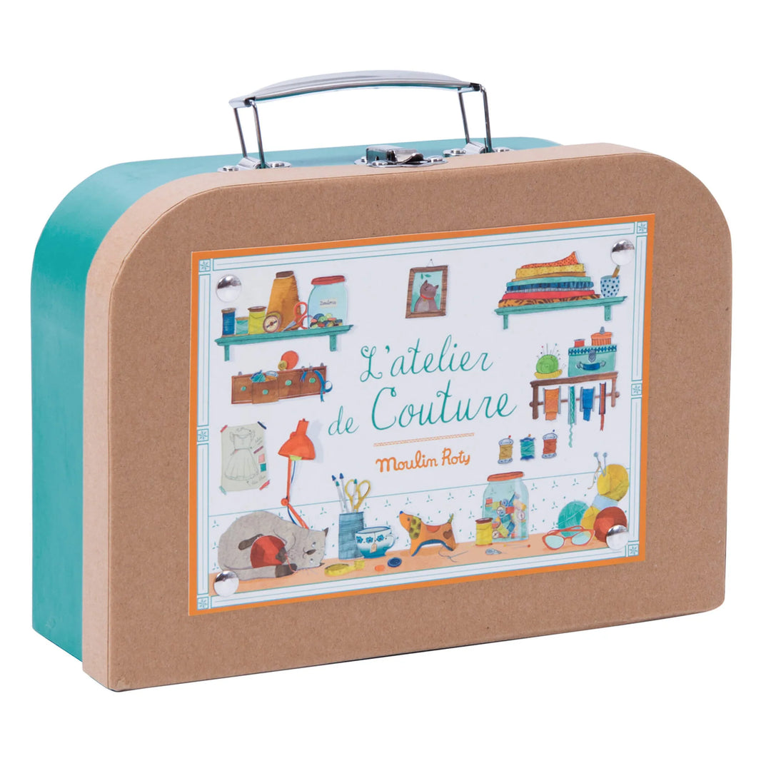 Suitcase - Sewing & Knitting Set - Recreational Activity