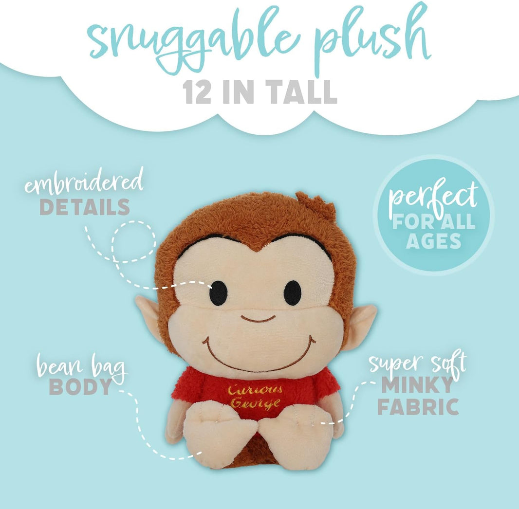 Curious George Cuteeze Plush | 12" Inch | 91776