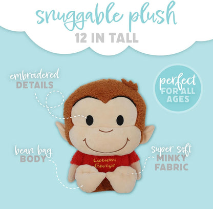 Curious George Cuteeze Plush | 12" Inch | 91776