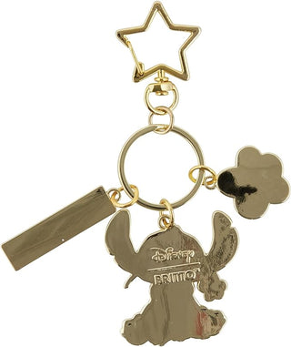 Disney Britto Midas Lilo and Stitch Flower Keychain