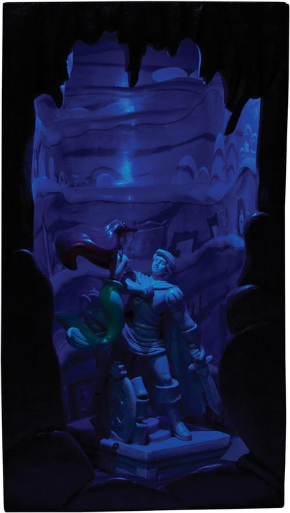Disney Showcase Ariel's Secret Grotto Lit Book Holder - Bookend